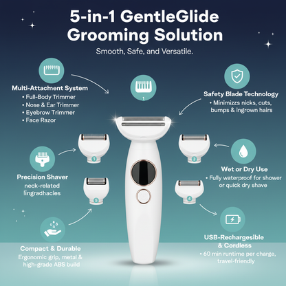 Glidely™ All-In-One Essential Razor